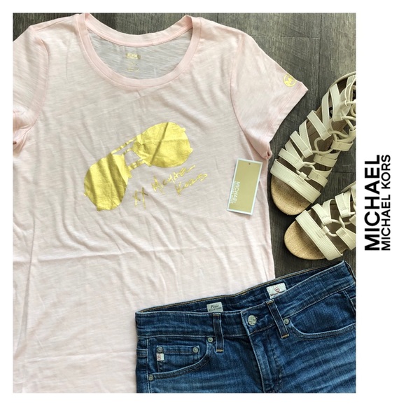 MICHAEL Michael Kors Tops - MICHAEL Michael Kors Ballet Pink T-Shirt. NWT